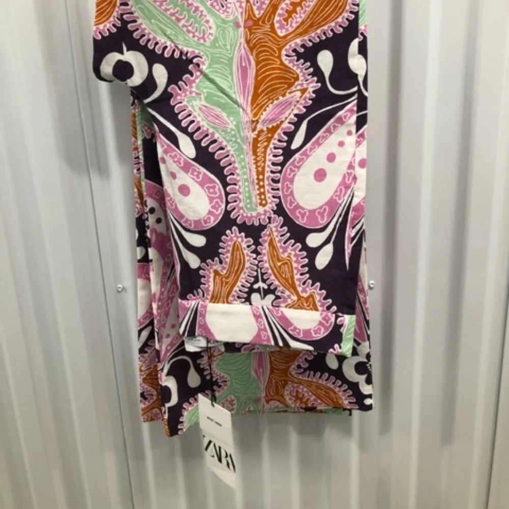 ZARA Cotton Linen Gorgeous Summer Pants, M, NWT